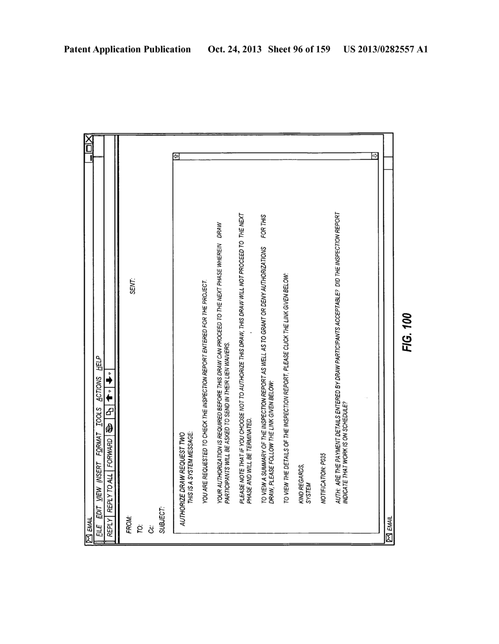 METHOD OF AND SYSTEM FOR EVALUATING FINANCIAL RISK ASSOCIATED WITH A     CONSTRUCTION PROJECT - diagram, schematic, and image 97