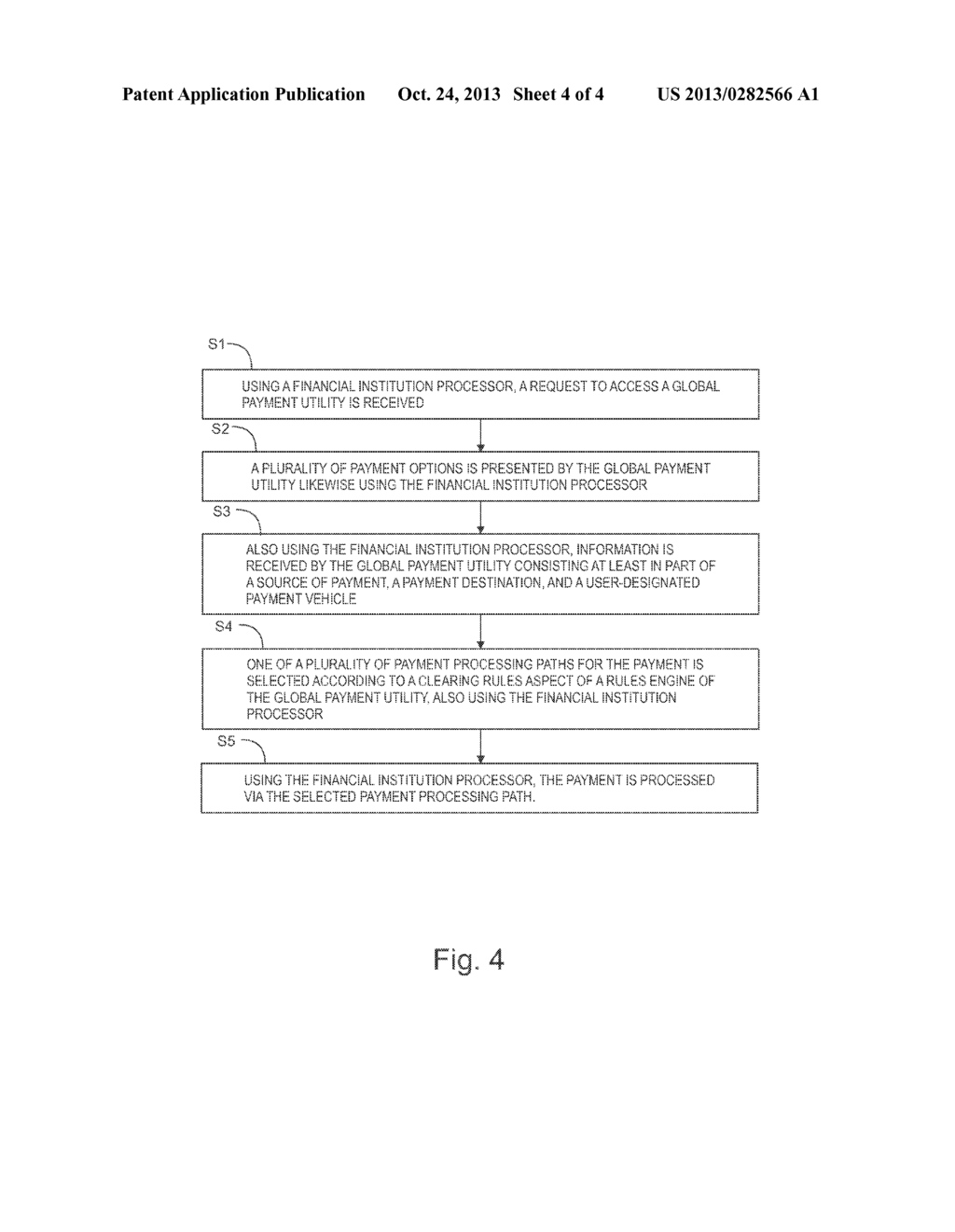 Methods and Systems for Processing Payments Globally Over One of a     Plurality of Processing Paths - diagram, schematic, and image 05