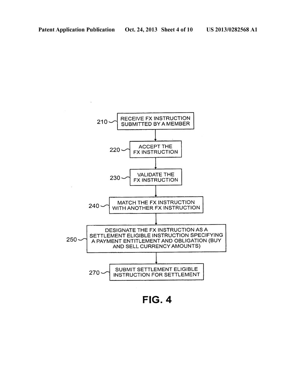 SYSTEM AND METHOD FOR PROCESSING AND SETTLING PAYMENT INSTRUCTIONS     RELATING TO VARIOUS FINANCIAL INSTRUMENTS - diagram, schematic, and image 05