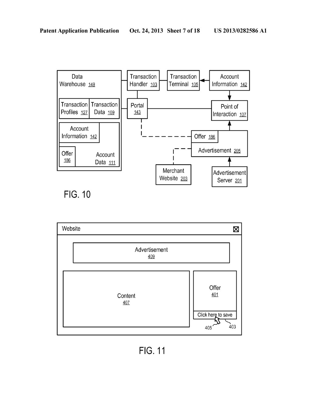 SYSTEMS AND METHODS TO APPLY THE BENEFIT OF OFFERS VIA A TRANSACTION     HANDLER - diagram, schematic, and image 08