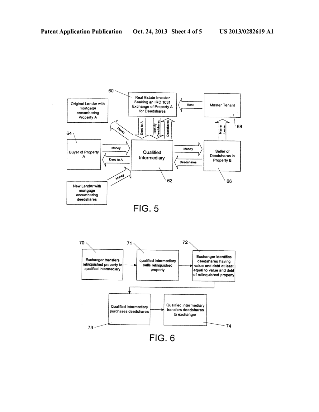 METHODS AND INVESTMENT INSTRUMENTS FOR PERFORMING TAX-DEFERRED REAL ESTATE     EXCHANGES - diagram, schematic, and image 05