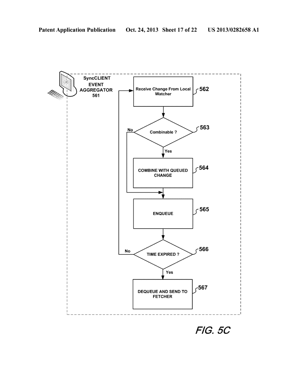 SHARING AND SYNCHRONIZING ELECTRONICALLY STORED FILES - diagram, schematic, and image 18