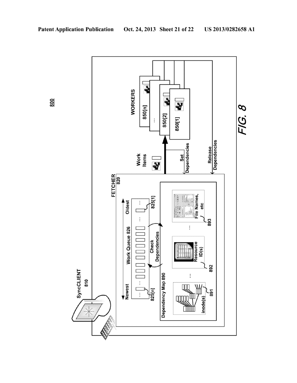 SHARING AND SYNCHRONIZING ELECTRONICALLY STORED FILES - diagram, schematic, and image 22