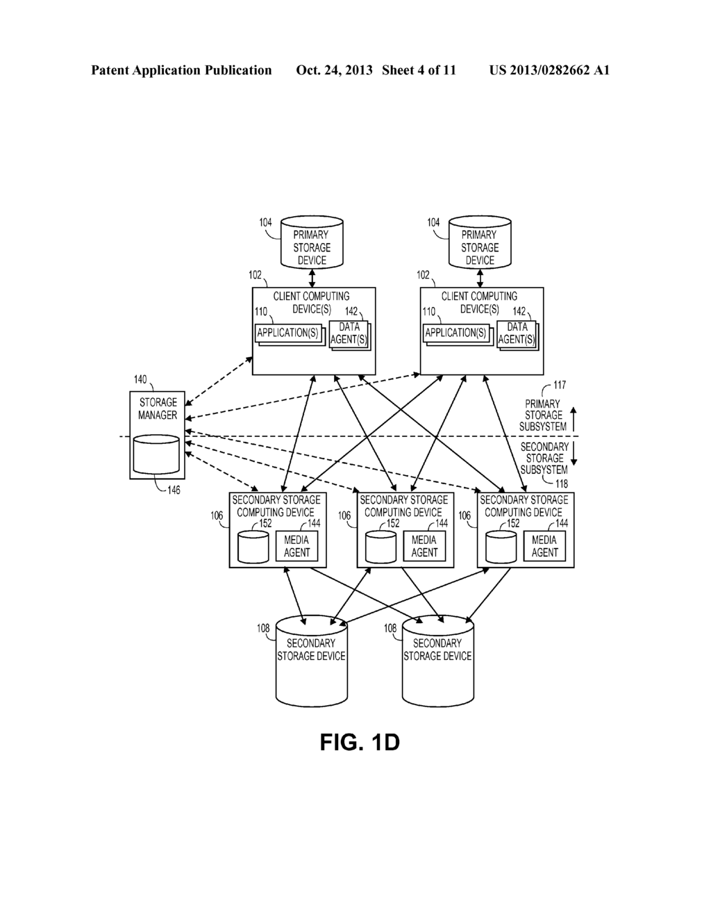 INTEGRATED SNAPSHOT INTERFACE FOR A DATA STORAGE SYSTEM - diagram, schematic, and image 05