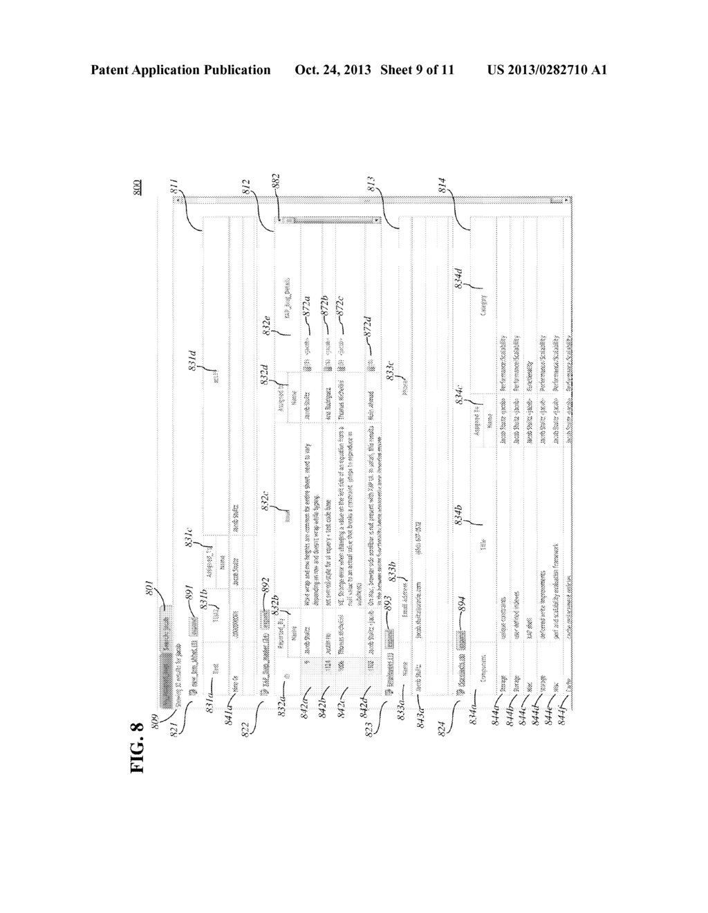 DISPLAYING RESULTS OF KEYWORD SEARCH OVER ENTERPRISE DATA - diagram, schematic, and image 10