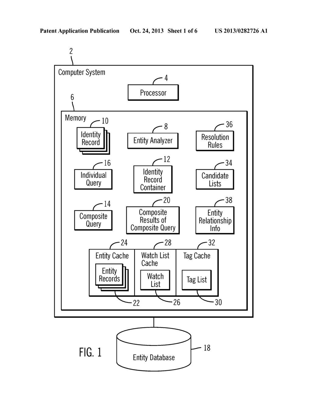 GROUPING IDENTITY RECORDS TO GENERATE CANDIDATE LISTS TO USE IN AN ENTITY     AND RELATIONSHIP RESOLUTION PROCESS - diagram, schematic, and image 02