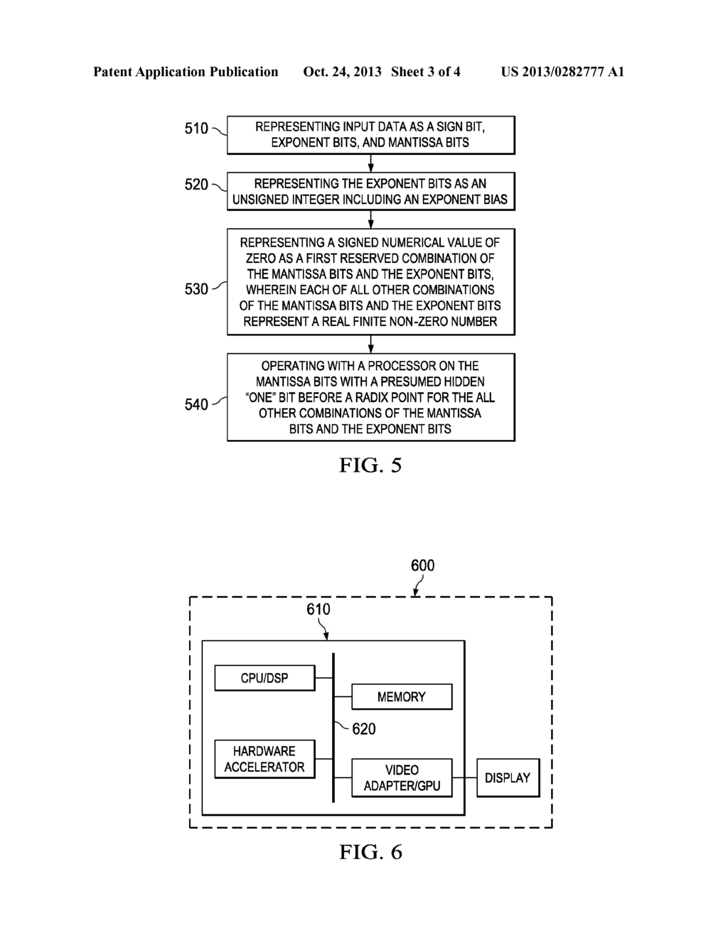 System and Method for a Floating-Point Format for Digital Signal     Processors - diagram, schematic, and image 04