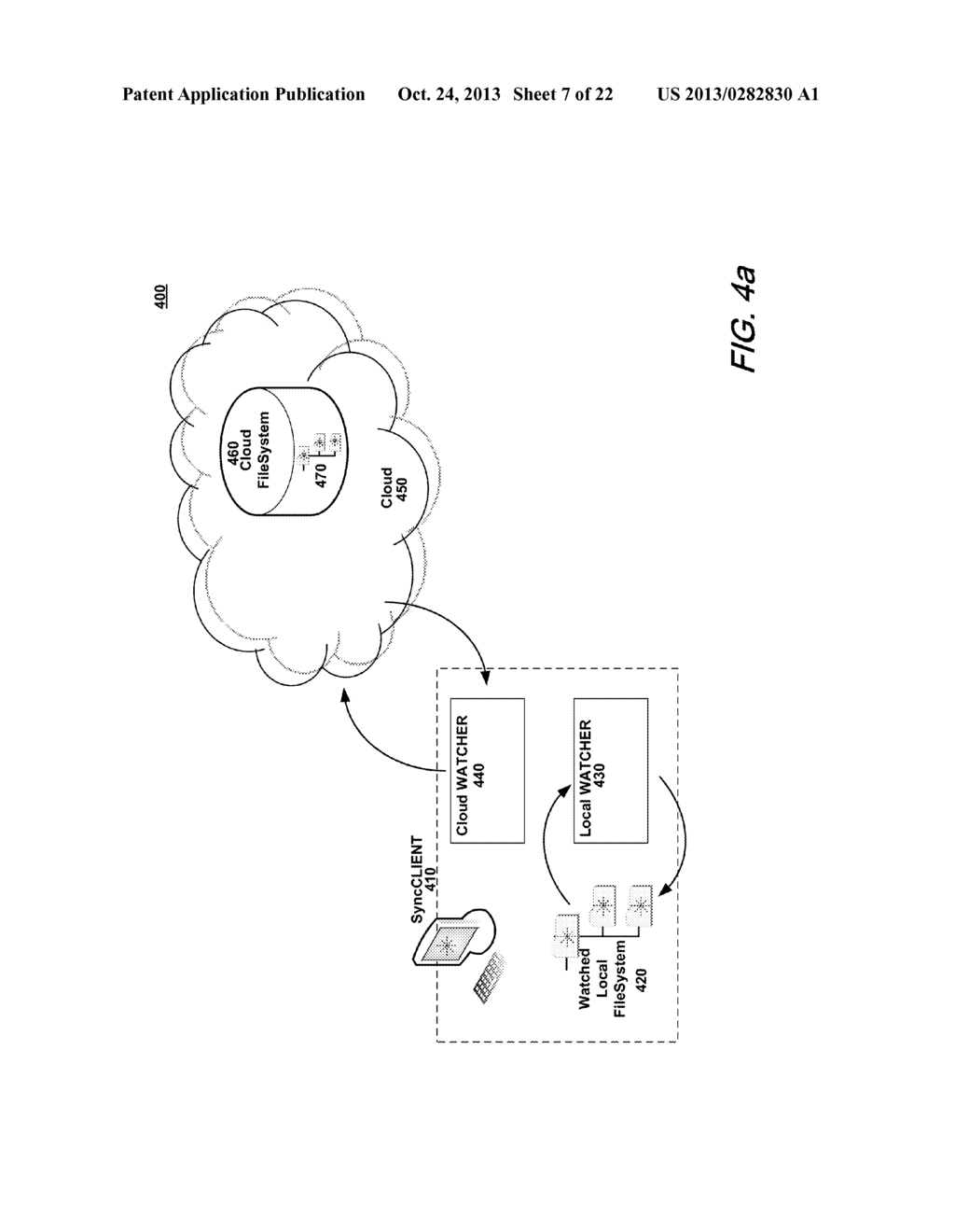 SHARING AND SYNCHRONIZING ELECTRONICALLY STORED FILES - diagram, schematic, and image 08