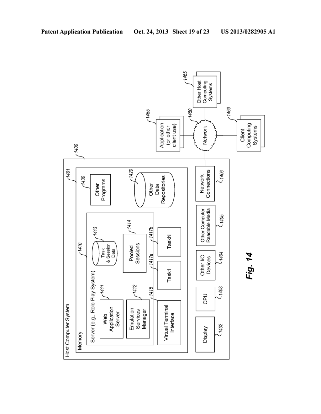 SESSION POOLING FOR LEGACY APPLICATION TASKS - diagram, schematic, and image 20