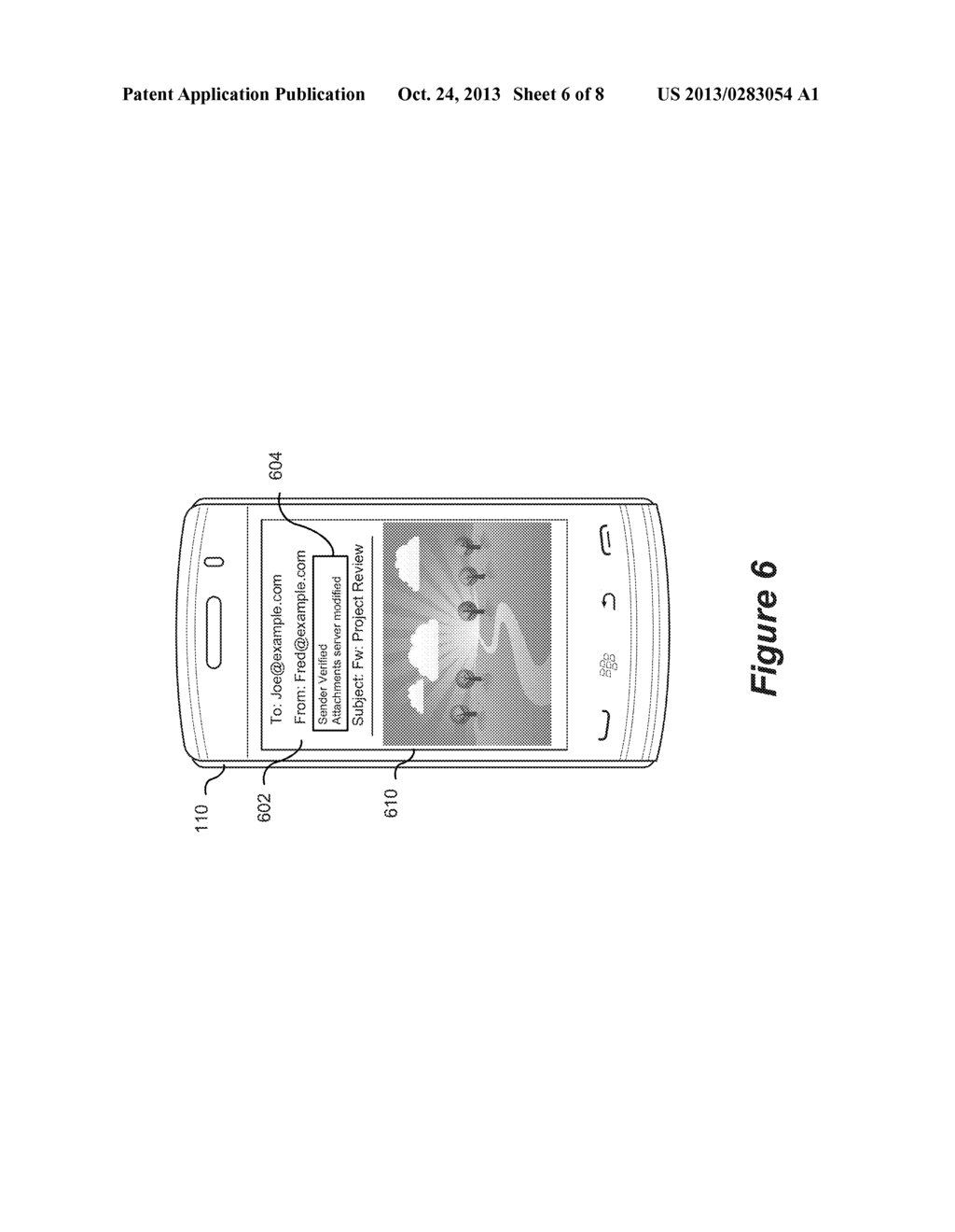 SYSTEM , METHOD AND APPARATUS FOR OPTIMIZING WIRELESS COMMUNICATIONS OF     SECURE E-MAIL MESSAGES WITH ATTACHMENTS - diagram, schematic, and image 07