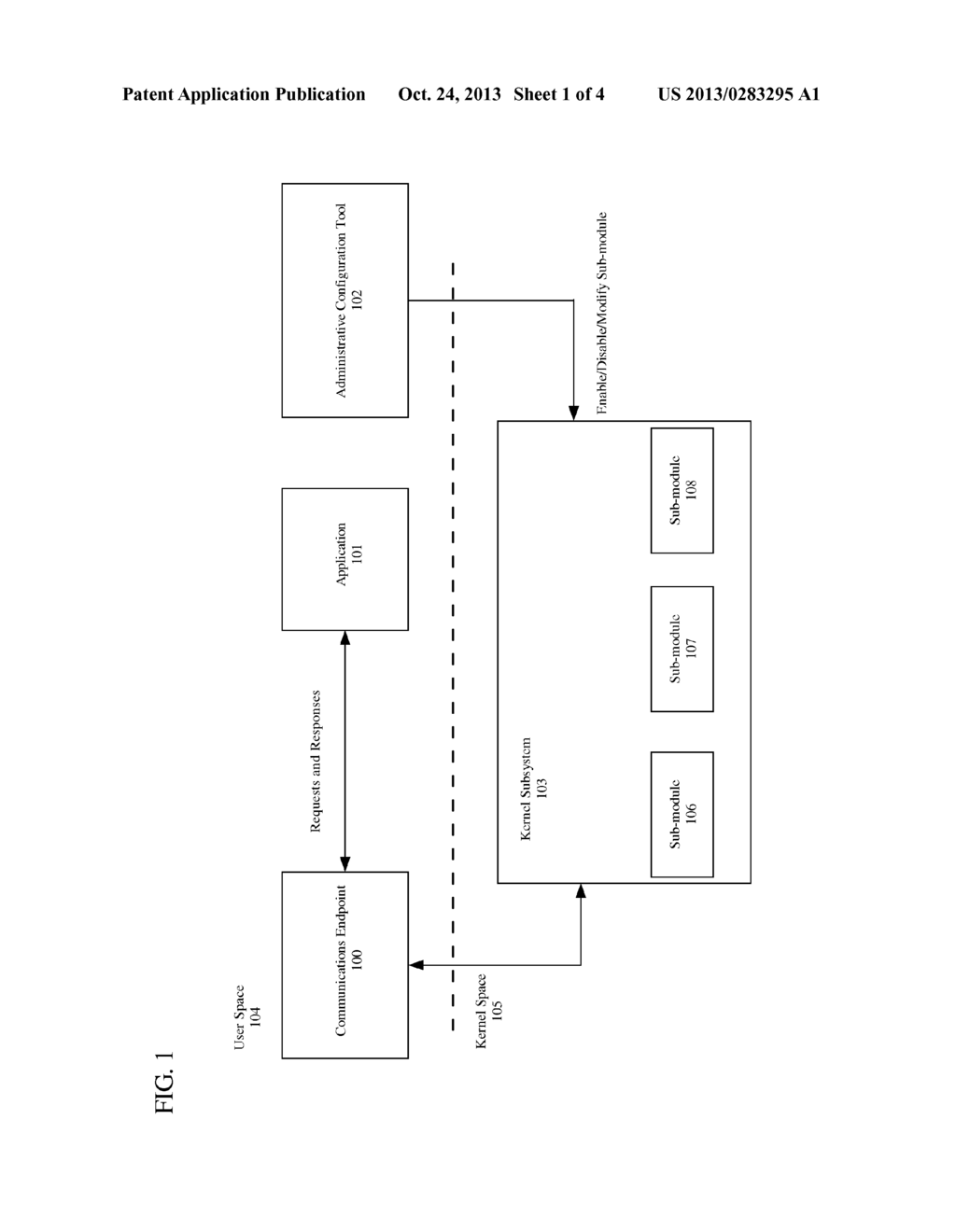 METHOD AND SYSTEM FOR THE SUPPORT OF APPLICATION SPECIFIC POLICIES FOR     CONVENTIONAL OPERATING SYSTEMS - diagram, schematic, and image 02