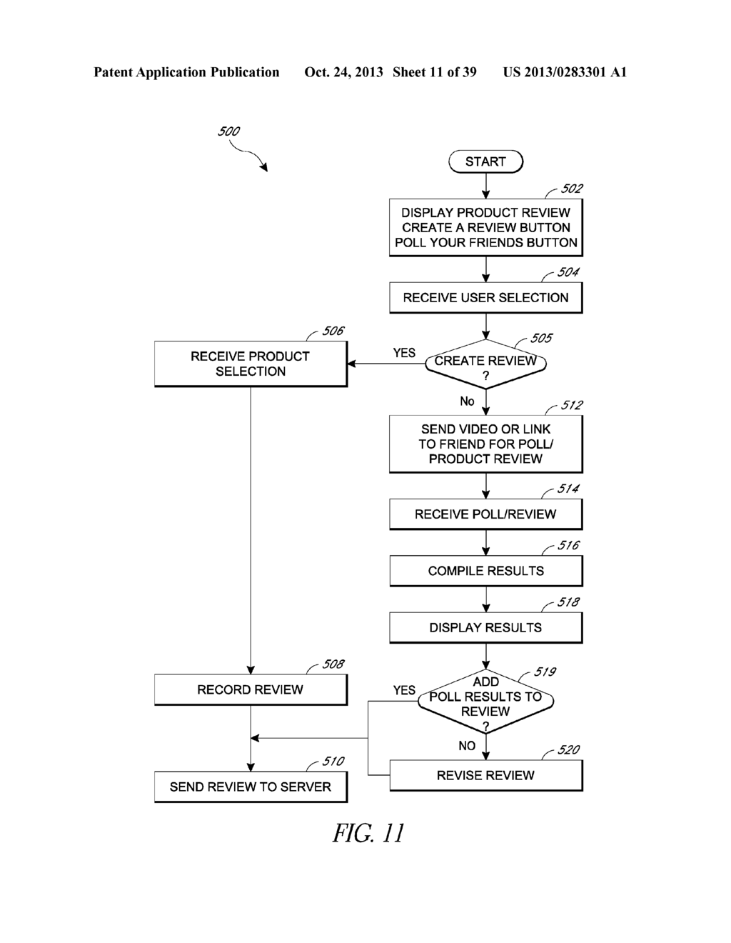 SYSTEM AND METHODS FOR PROVIDING USER GENERATED VIDEO REVIEWS - diagram, schematic, and image 12