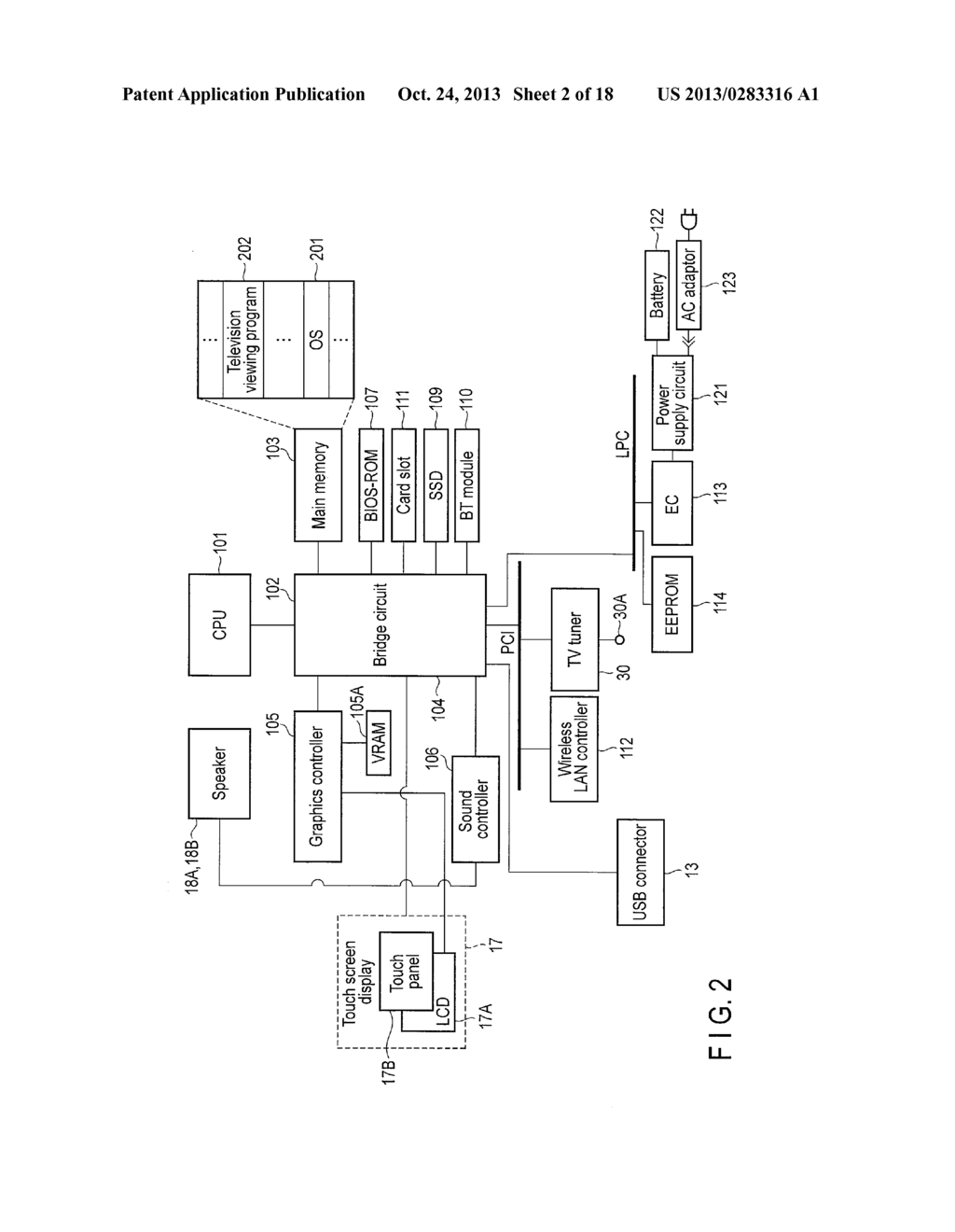 ELECTRONIC APPARATUS AND ELECTRONIC PROGRAM GUIDE DISPLAYING METHOD - diagram, schematic, and image 03