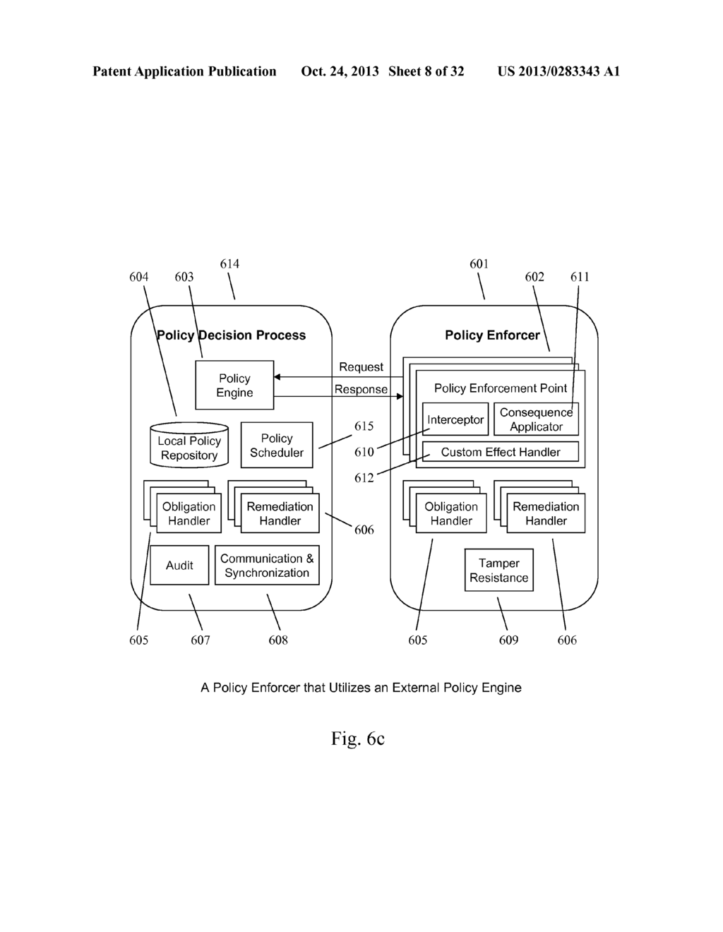 Enforcing Universal Access Control in an Information Management System - diagram, schematic, and image 09