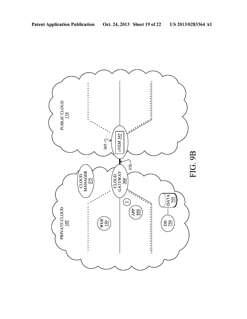 DISTRIBUTED VIRTUAL SWITCH ARCHITECTURE FOR A HYBRID CLOUD - diagram, schematic, and image 20