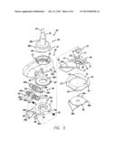 SIDE ADJUSTABLE DOOR HINGE PIN SOCKET MECHANISM diagram and image