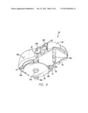 SIDE ADJUSTABLE DOOR HINGE PIN SOCKET MECHANISM diagram and image