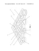 MODULAR CONSTRUCTION SYSTEM FOR REINFORCING FOUNDATION, PILLARS, ISOLATED     FOOTINGS AND ANTI- SEISMIC SEPARATORS, INTENDED FOR VARIABLE-GEOMETRY     HEAT-INSULATION FORMWORK diagram and image