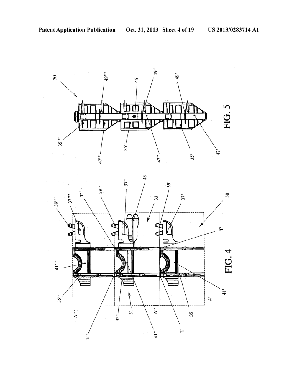 MODULAR CONSTRUCTION SYSTEM FOR REINFORCING FOUNDATION, PILLARS, ISOLATED     FOOTINGS AND ANTI- SEISMIC SEPARATORS, INTENDED FOR VARIABLE-GEOMETRY     HEAT-INSULATION FORMWORK - diagram, schematic, and image 05