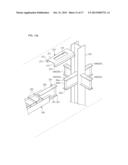 STEEL FRAME STRUCTURE USING U-SHAPED COMPOSITE BEAM diagram and image