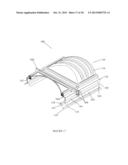 CURBLESS MULTIPLE SKYLIGHT AND SMOKE VENT SYSTEM diagram and image