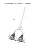 Dual Head Hand Rake Assembly diagram and image