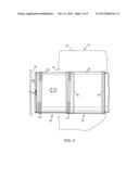 INSERT, HOLDER AND POST-TREATMENT UNIT FOR EXHAUST GASES diagram and image