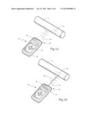 LASER INDICATOR FOR REMOTE MEASURING DEVICES AND METHOD THEREFOR diagram and image