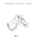 BREATHING MASK ARRANGEMENT AS WELL AS AN APPLICATION DEVICE AND A FOREHEAD     SUPPORT DEVICE FOR SAME diagram and image