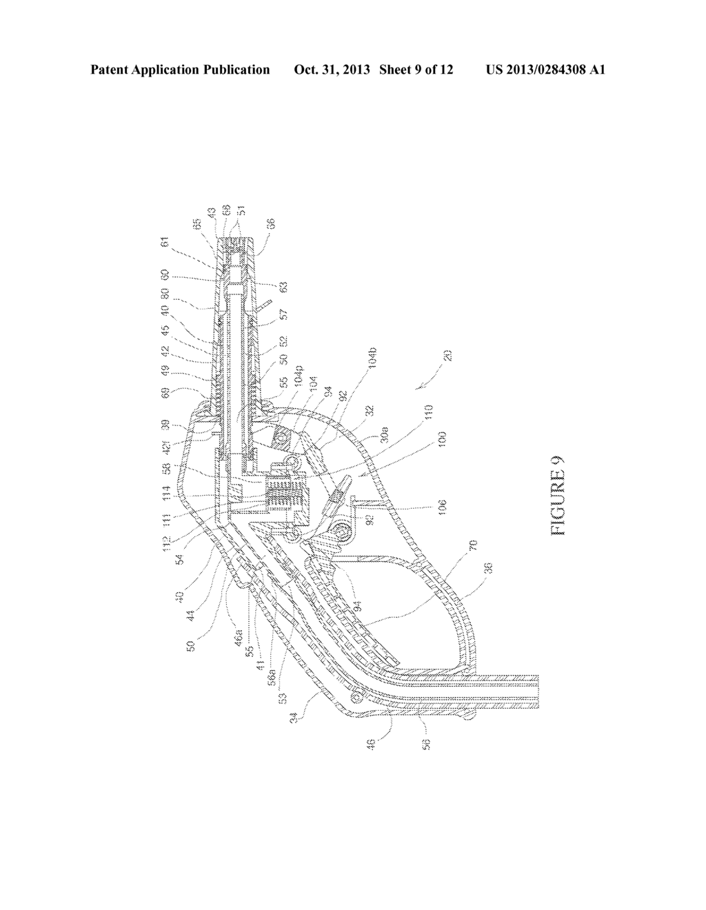 AUTOMATIC SHUT-OFF NOZZLE FOR USE IN A NON-OVERFLOW LIQUID DELIVERY SYSTEM - diagram, schematic, and image 10