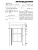 Adjustable All-Season Window Awning/Light Shelf and Operating Mechanism     Therefor diagram and image
