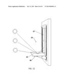 Adjustable All-Season Window Awning/Light Shelf and Operating Mechanism     Therefor diagram and image