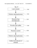 REVERSIBLE CURRENT GEL ELECTROPHORESIS DEVICE FOR SEPARATING BIOLOGICAL     MACROMOLECULES diagram and image