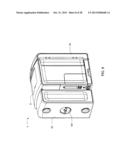 ENCLOSURE FOR A PORTABLE HEMODIALYSIS SYSTEM diagram and image