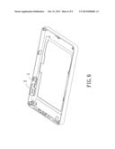 Waterproof structural assembly for electronic part diagram and image