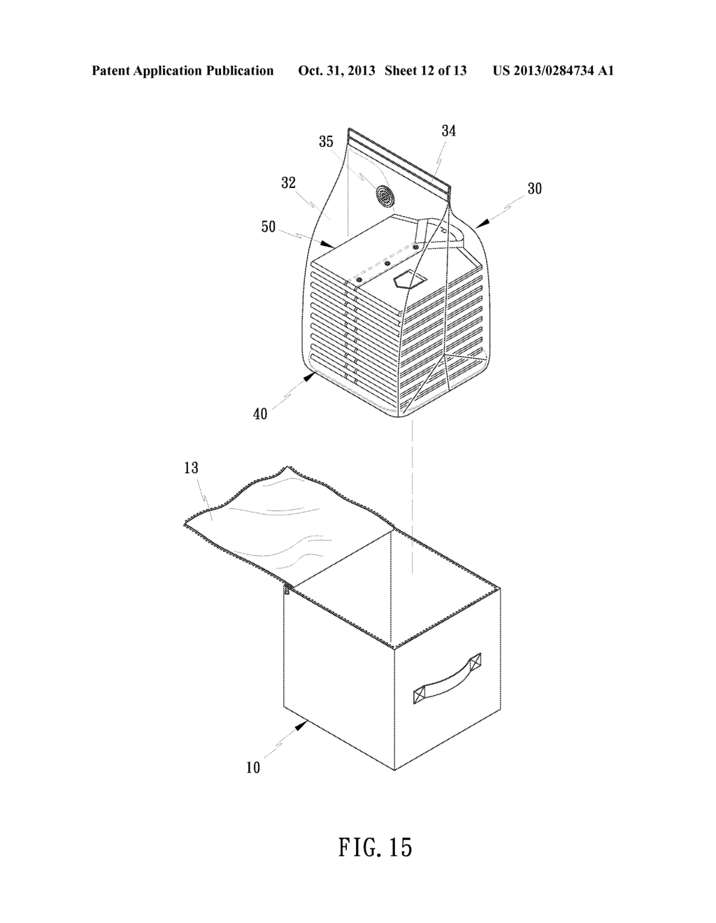 FOLDING STORAGE DEVICE - diagram, schematic, and image 13