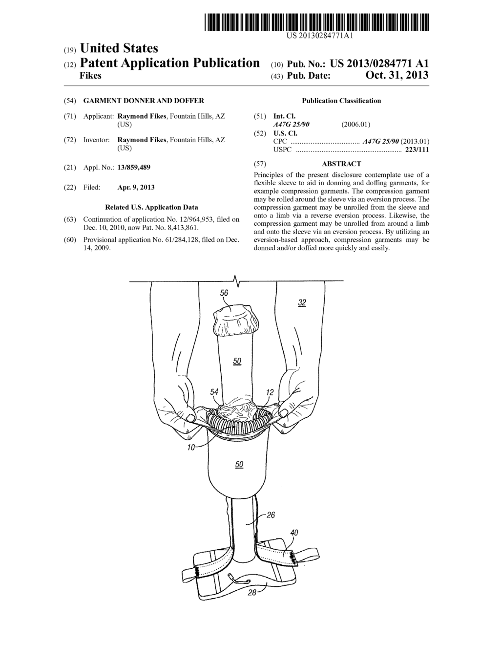 Garment Donner and Doffer - diagram, schematic, and image 01