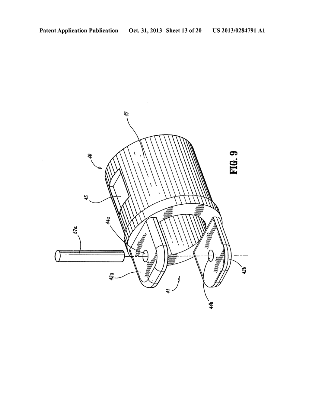 SURGICAL STAPLER WITH UNIVERSAL ARTICULATION AND TISSUE PRE-CLAMP - diagram, schematic, and image 14