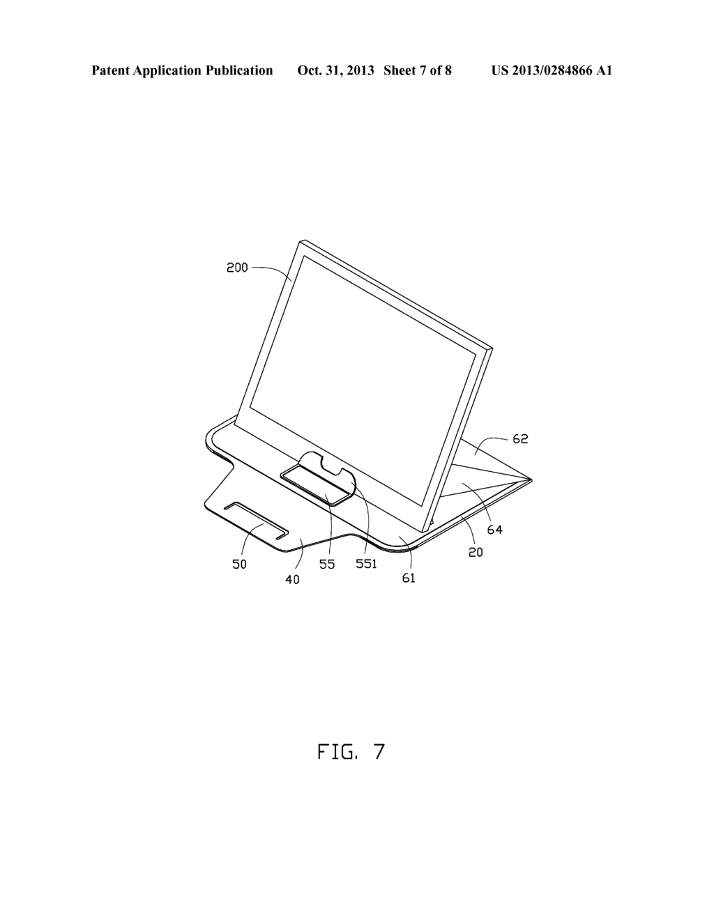 HOLDER FOR PORTABLE ELECTRONIC DEVICE - diagram, schematic, and image 08