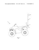 OFFROAD WHIP MOUNT diagram and image