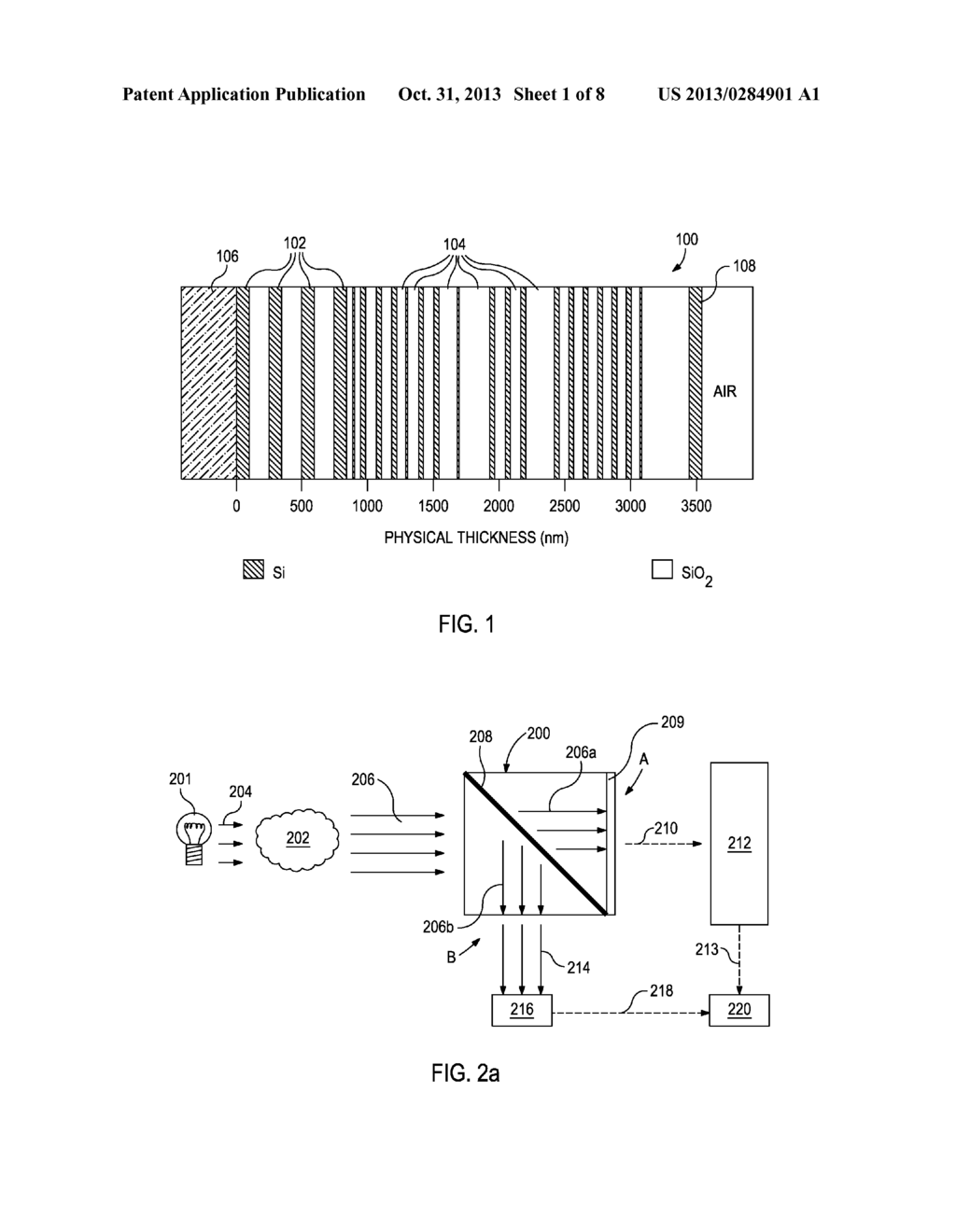 Methods and Devices for Optically Determining A Characteristic of a     Substance - diagram, schematic, and image 02