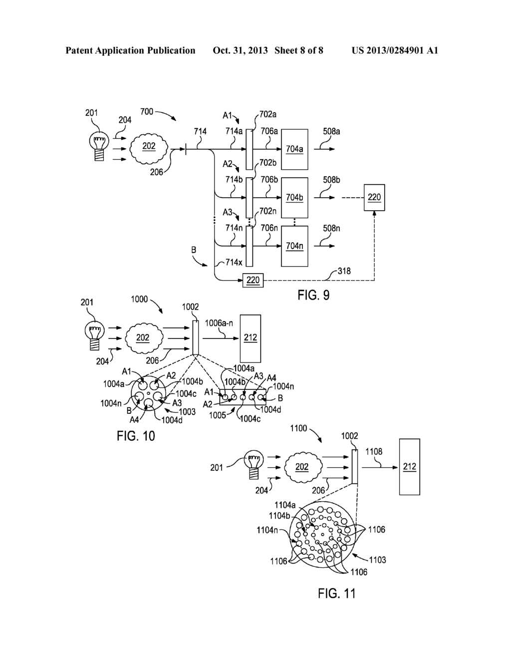 Methods and Devices for Optically Determining A Characteristic of a     Substance - diagram, schematic, and image 09