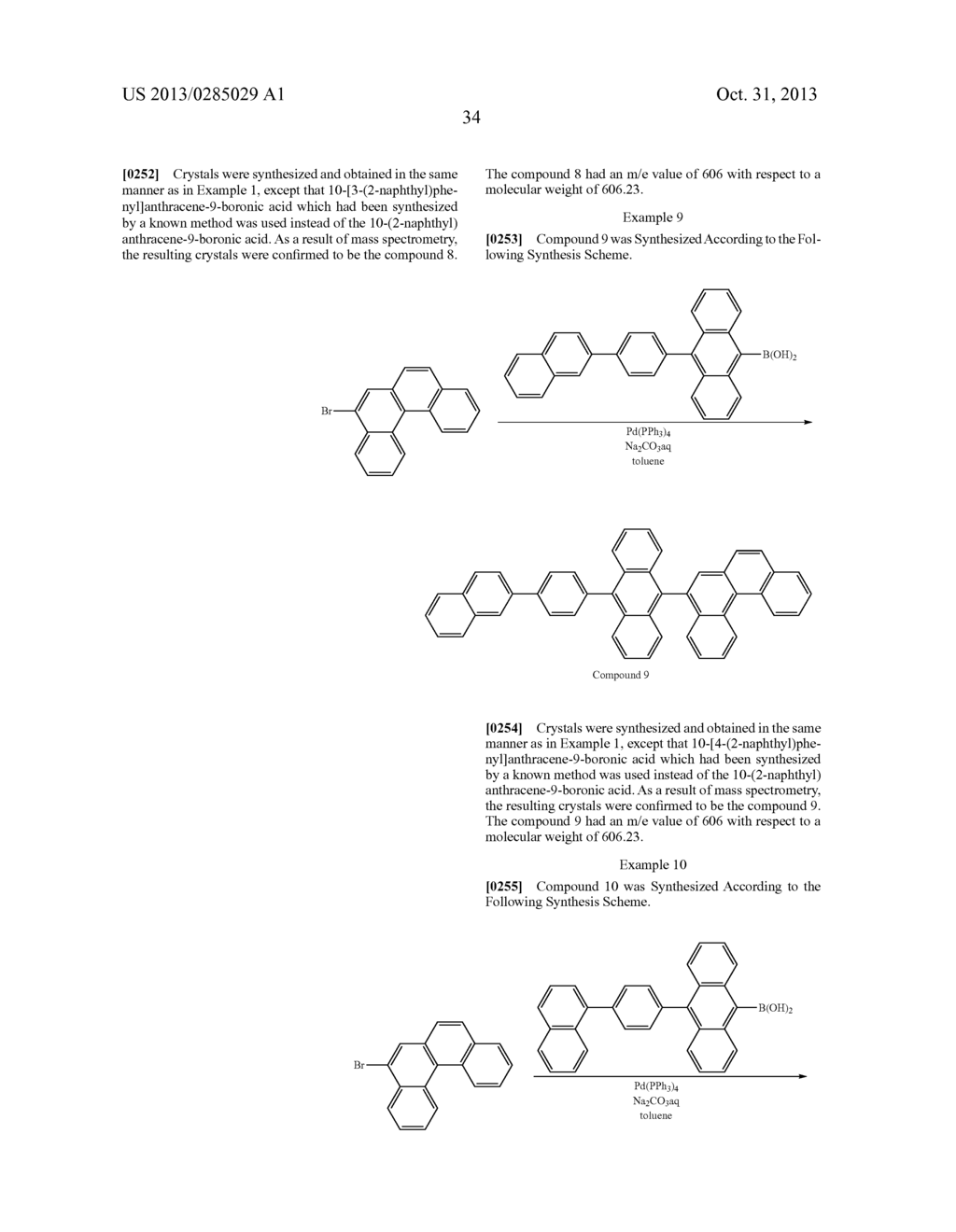 BENZOPHENANTHRENE DERIVATIVE AND ORGANIC ELECTROLUMINESCENCE DEVICE     EMPLOYING THE SAME - diagram, schematic, and image 36