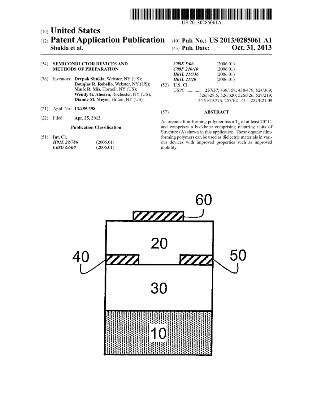 SEMICONDUCTOR DEVICES AND METHODS OF PREPARATION - diagram, schematic, and image 01