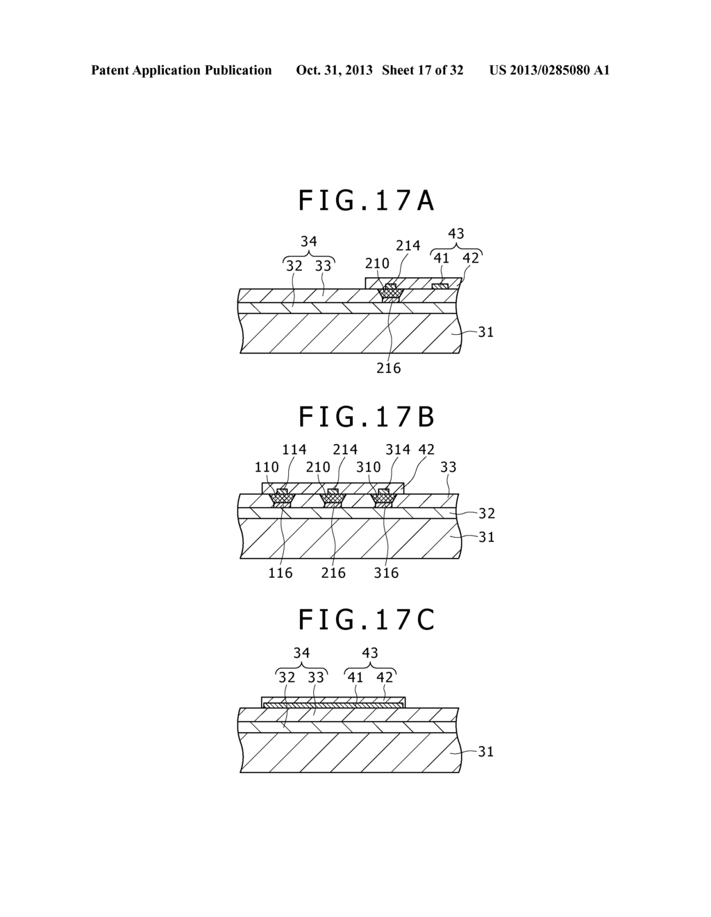 SEMICONDUCTOR LIGHT EMITTING DEVICE, METHOD OF MANUFACTURING THE SAME,     IMAGE DISPLAY DEVICE, AND ELECTRONIC APPARATUS - diagram, schematic, and image 18