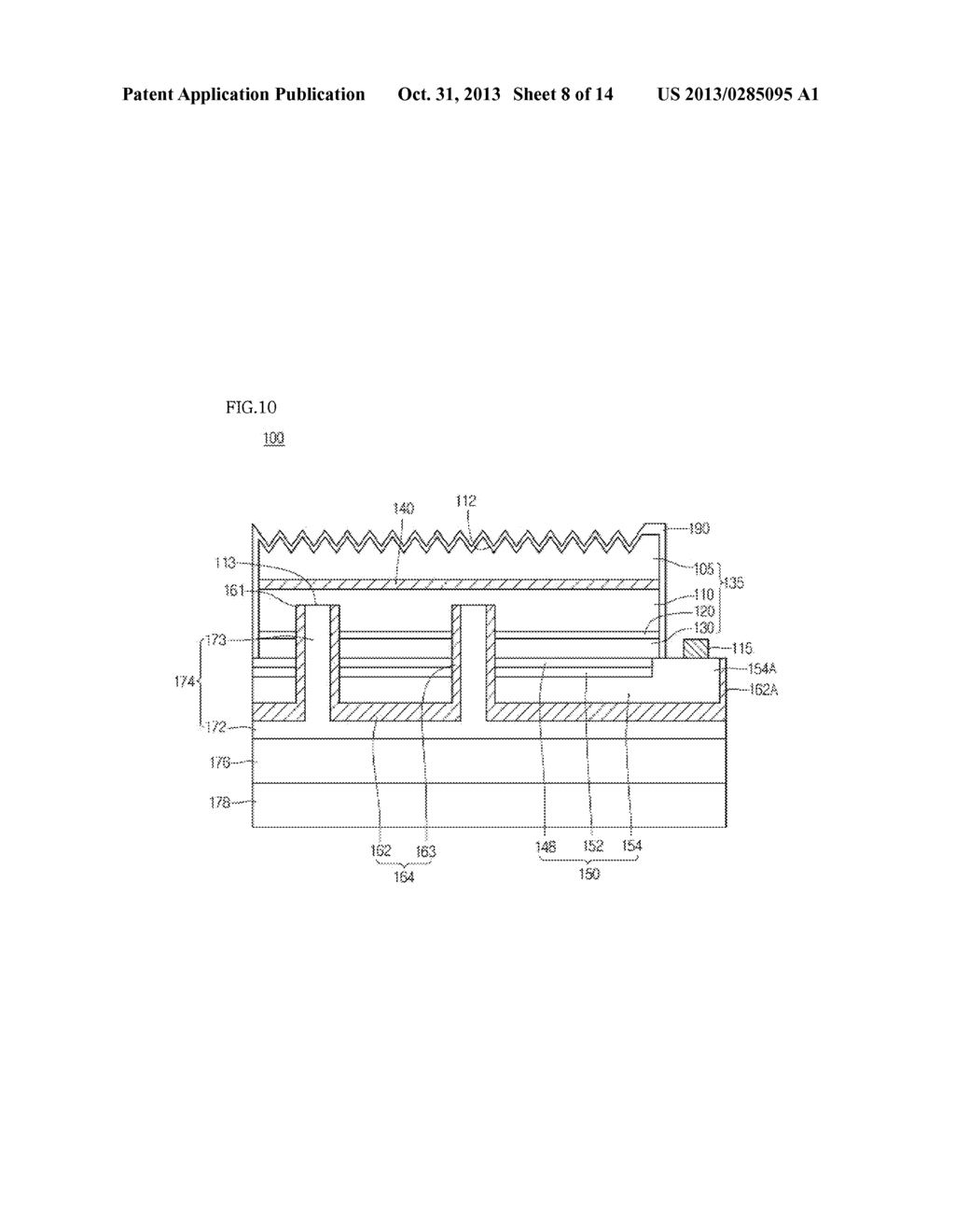 LIGHT EMITTING DEVICE AND LIGHT EMITTING DEVICE PACKAGE - diagram, schematic, and image 09