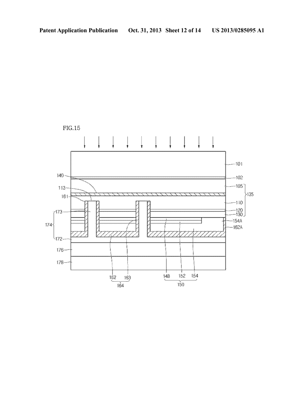 LIGHT EMITTING DEVICE AND LIGHT EMITTING DEVICE PACKAGE - diagram, schematic, and image 13