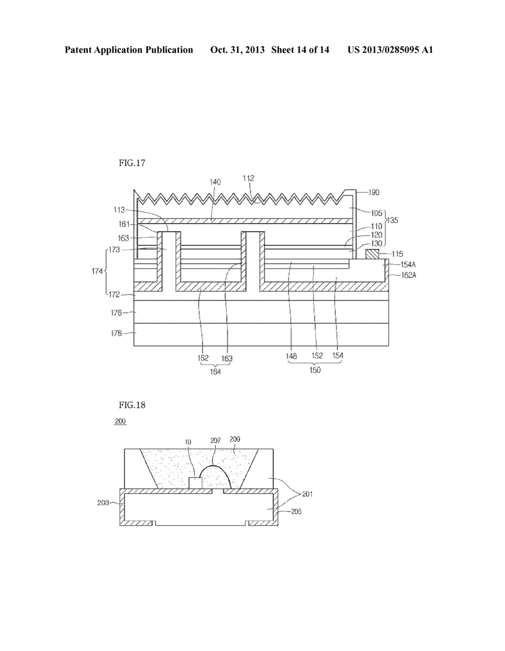 LIGHT EMITTING DEVICE AND LIGHT EMITTING DEVICE PACKAGE - diagram, schematic, and image 15