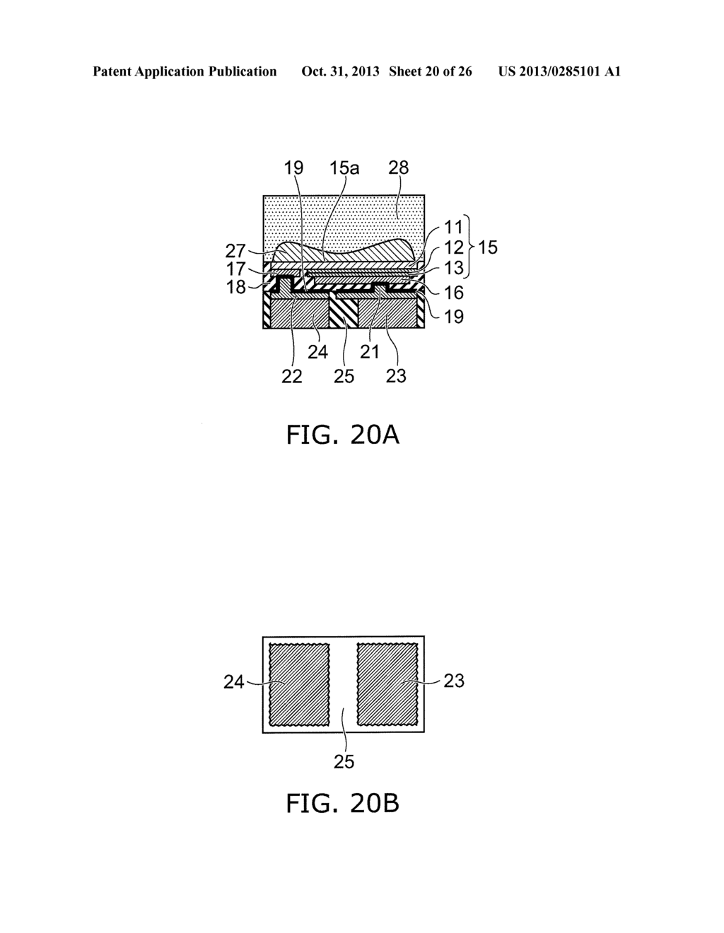 SEMICONDUCTOR LIGHT EMITTING DEVICE AND METHOD FOR MANUFACTURING SAME - diagram, schematic, and image 21