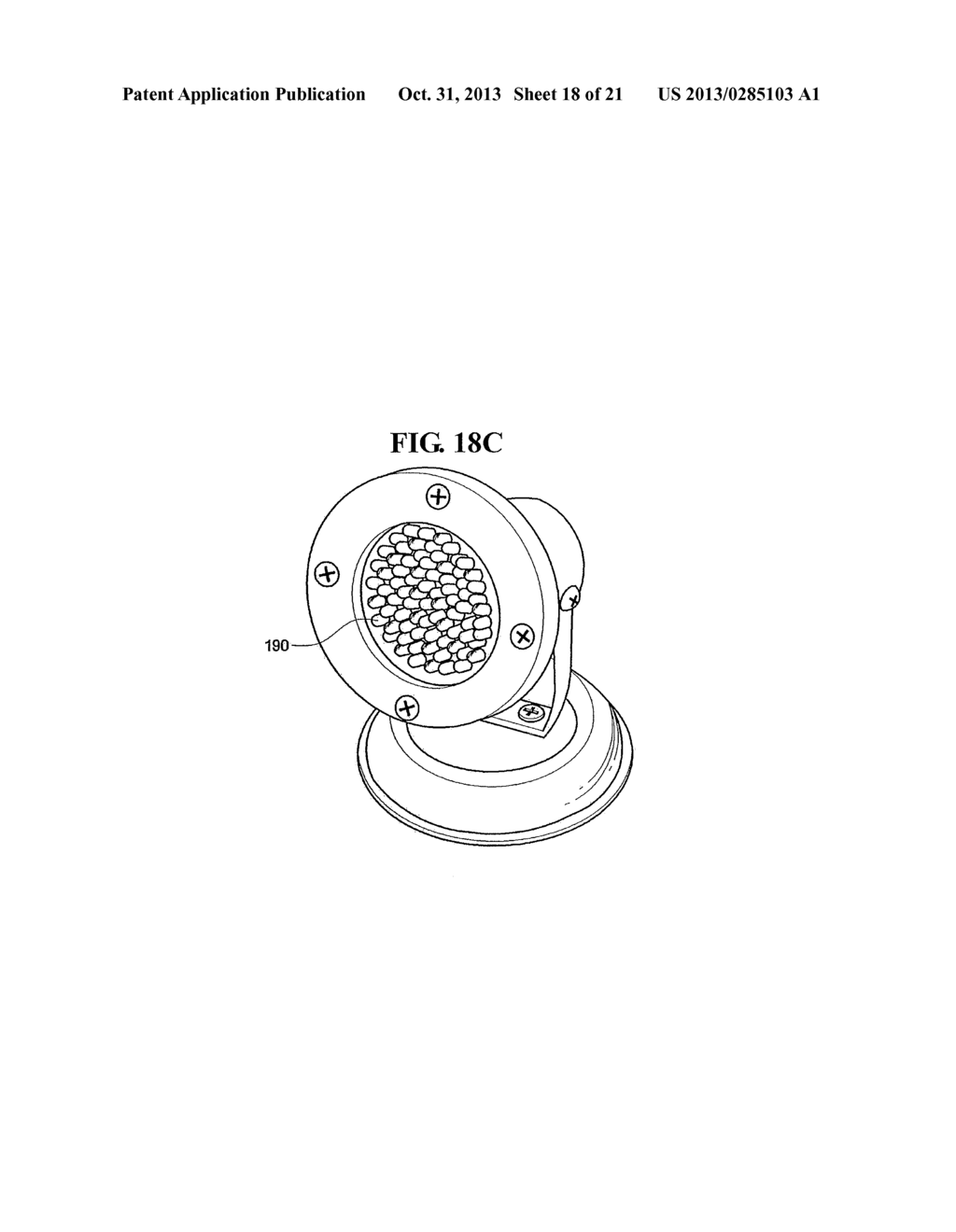 LIGHT EMITTING ELEMENTS, LIGH EMITTING DEVICES INCLUDING LIGHT EMITTING     ELEMENTS AND METHODS OF MANUFACTURING SUCH LIGHT EMITTING ELEMENTS AND/OR     DEVICES - diagram, schematic, and image 19